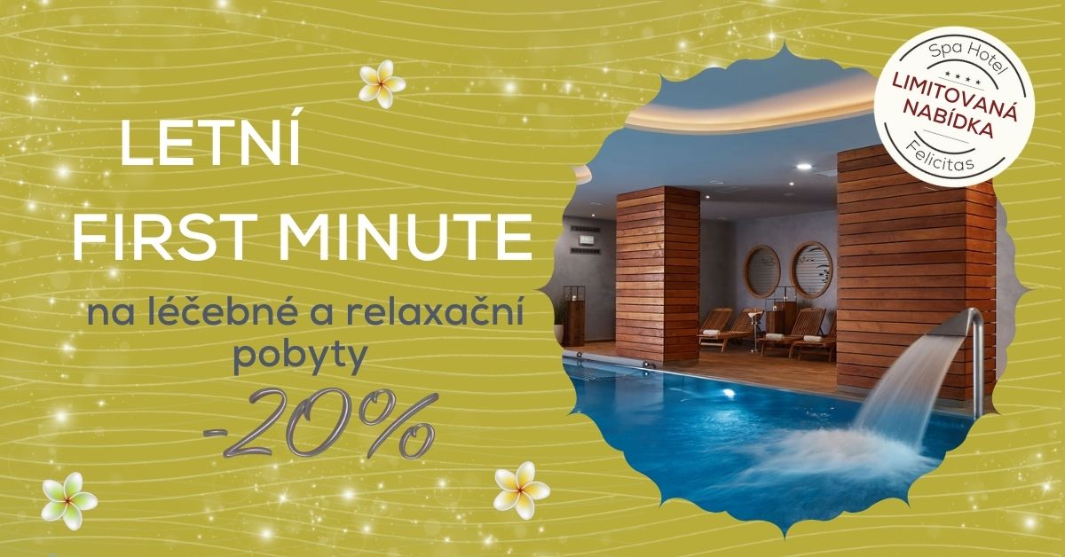 Letní first minute lázně Poděbrady Felicitas